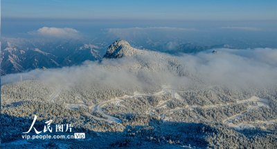 雪後太子尖宛如仙境